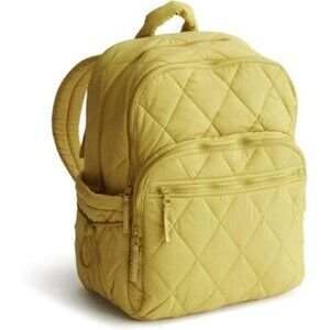 Vera Bradley Large Bancroft Backpack Moonless Night Black Premium Cotton 50103